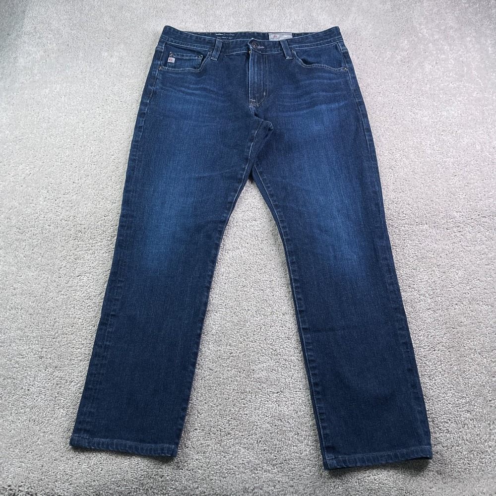 AG Adriano Goldschmied Jeans Mens 33x32‎ Everett Slim Straight Japanese Denim